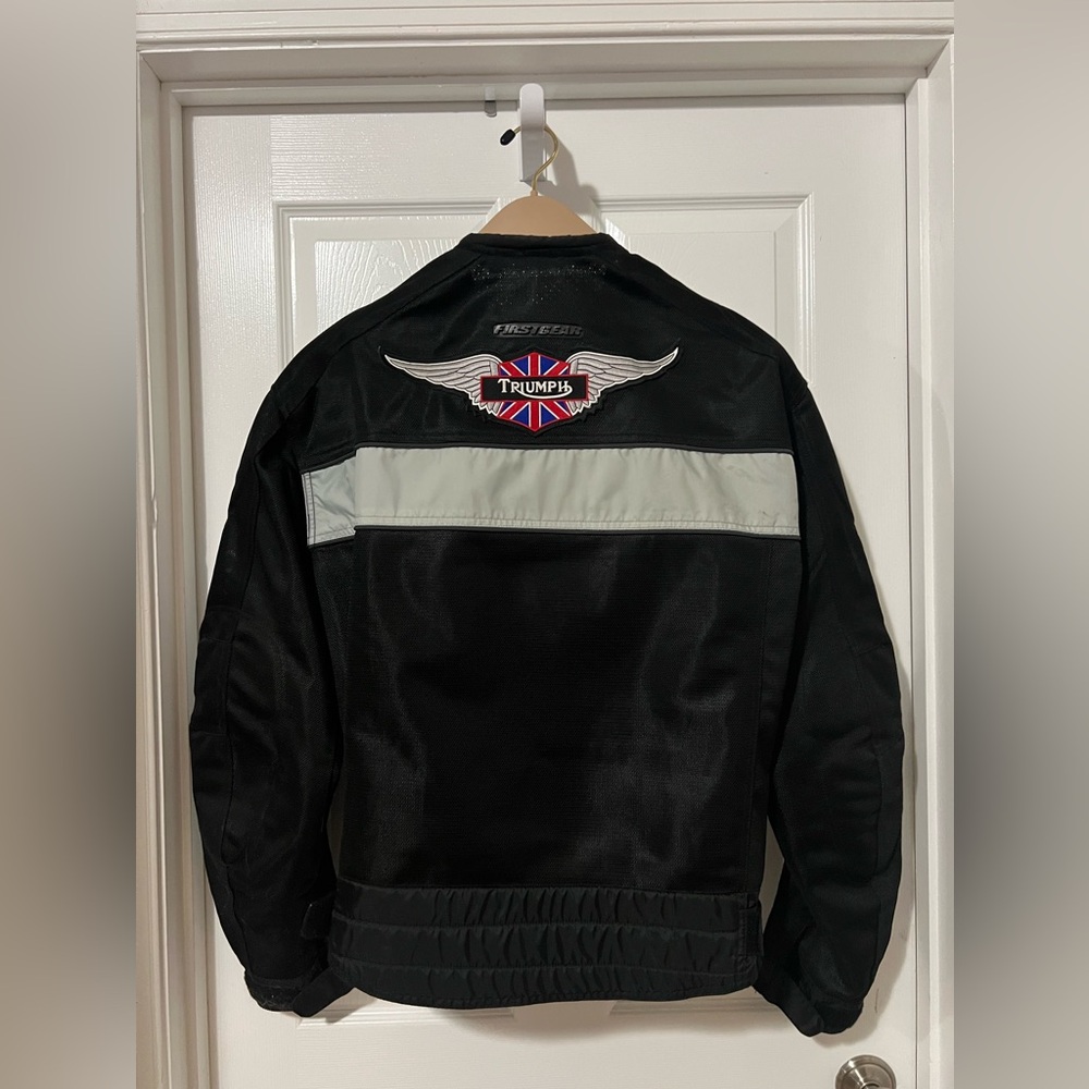 First Gear Motorcycle Jacket — Triumph Edition